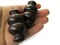 51mm Dark Brown Decorative Tube Beads Vintage Wooden Macrame Beads bN1